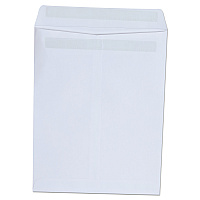 Universal Self-Stick Open End Catalog Envelope, #10 1/2, Square Flap, Self-Adhesive Closure, 9 x 12, White, 100/Box (UNV42101)