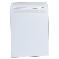 Universal Self-Stick Open End Catalog Envelope, #13 1/2, Square Flap, Self-Adhesive Closure, 10 x 13, White, 100/Box (UNV42102)