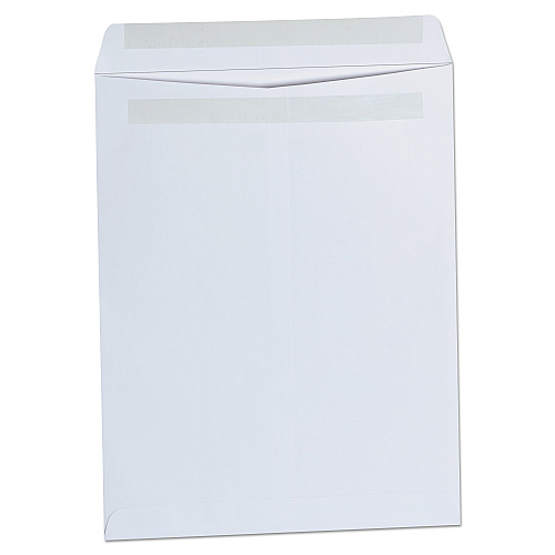 Universal Self-Stick Open End Catalog Envelope, #13 1/2, Square Flap, Self-Adhesive Closure, 10 x 13, White, 100/Box (UNV42102)