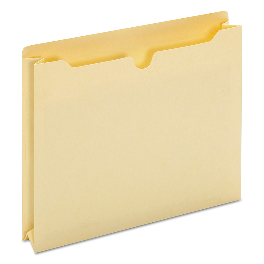Universal Economical Manila File Jackets, Straight Tab, Letter Size, Manila, 50/Box (UNV76300)