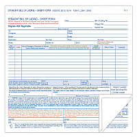 TOPS Hazardous Material Short Form, Three-Part Carbonless, 7 x 8.5, 250 Forms Total (L3841)