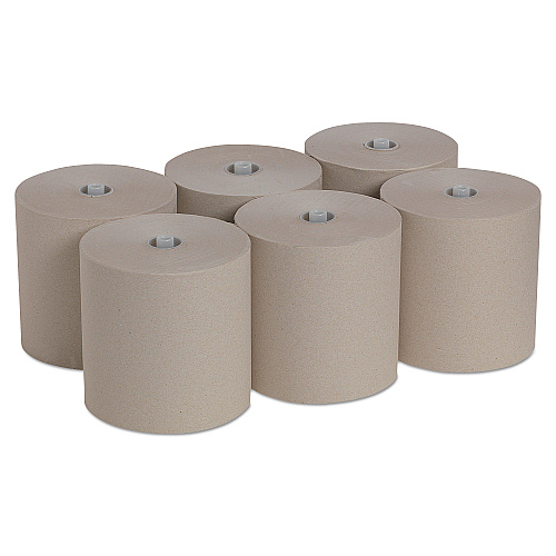 Pacific Blue&reg; Ultra Hardwound Paper Towels, Brown, 1,150-ft., 6 Rolls (26495)