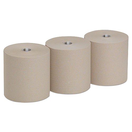 Pacific Blue&reg; Ultra Hardwound Paper Towels, Brown, 1,150-ft, 3 Rolls (26496)