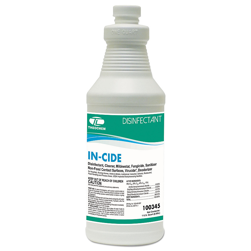 Theochem 345QT In-Cide RTU Disinfectant