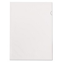 Pendaflex Poly Color Transparent File Jackets, Letter Size, Clear, 50/Box (61504)