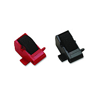 Dataproducts R14772 Compatible Ink Rollers, Black/Red, 2/Pack