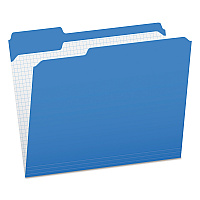 Pendaflex Double-Ply Reinforced Top Tab Colored File Folders, 1/3-Cut Tabs: Assorted, Letter Size, 0.75