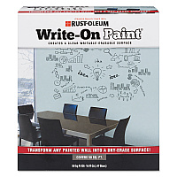 Write-on Paint, Interior, Matte Clear, 16 Oz Pouch