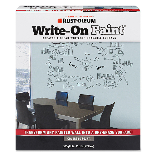 Write-on Paint, Interior, Matte Clear, 16 Oz Pouch