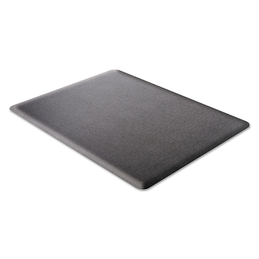 Deflecto Ergonomic Sit Stand Mat, 53 x 45, Black (CM24242BLKSS)