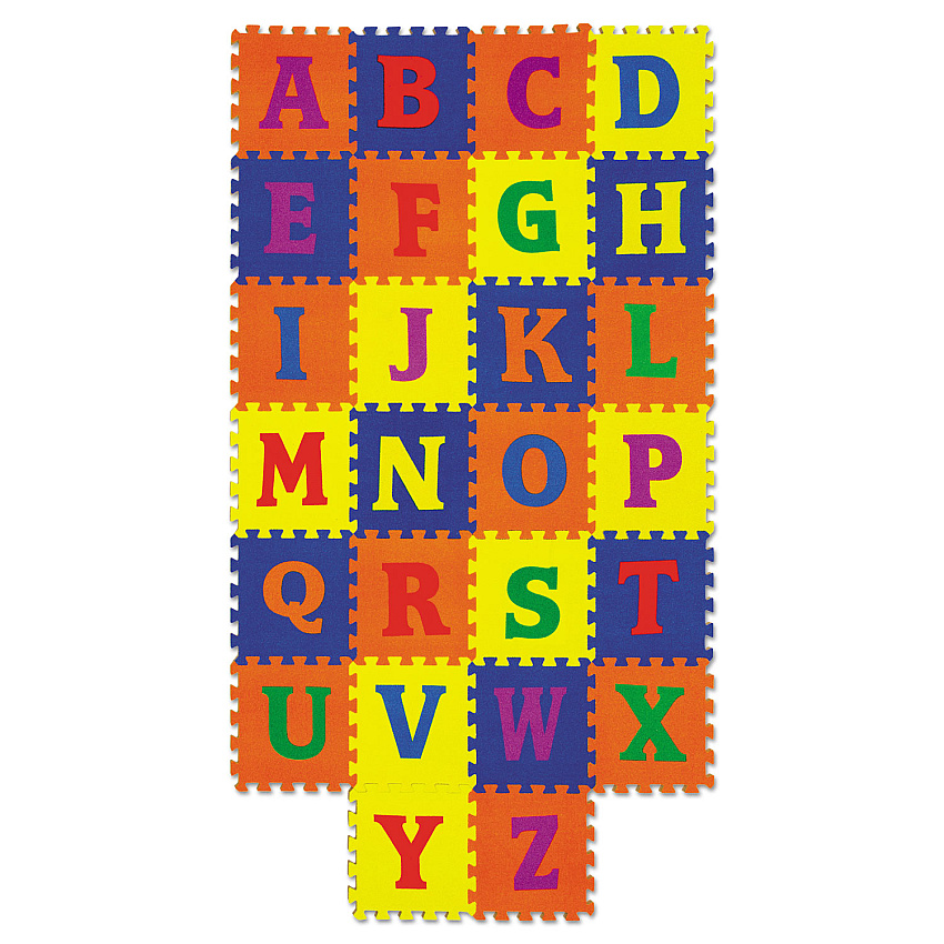 Creativity Street WonderFoam Early Learning, Alphabet Tiles, Ages 2 and Up (4353)