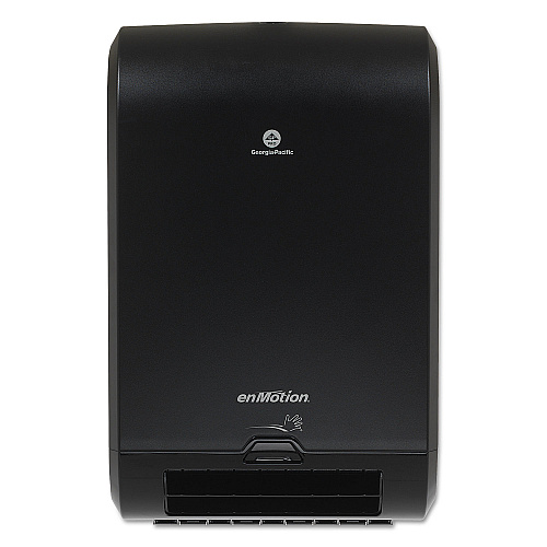 Georgia Pacific Professional enMotion Flex Automated Touchless Roll Towel Dispenser, 13.31 x 8.16 x 20.83, Black (59762)