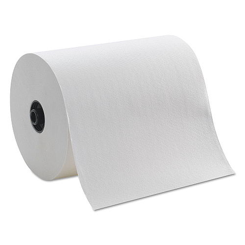 Georgia Pacific Professional enMotion Flex Paper Towel Roll, 1-Ply, 8.2" x 550 ft, White, Recycled Paper, 6 Rolls/Carton (89730)