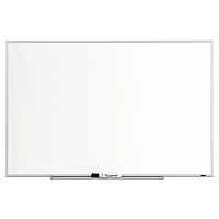 Quartet Dry Erase Board, 36 x 24, Melamine White Surface, Silver Aluminum Frame (75123)