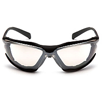 Proximity Foam Padded Safety Glasses, Clear Anti-fog Lens, Black Frame - 1 Each (SB9310ST)