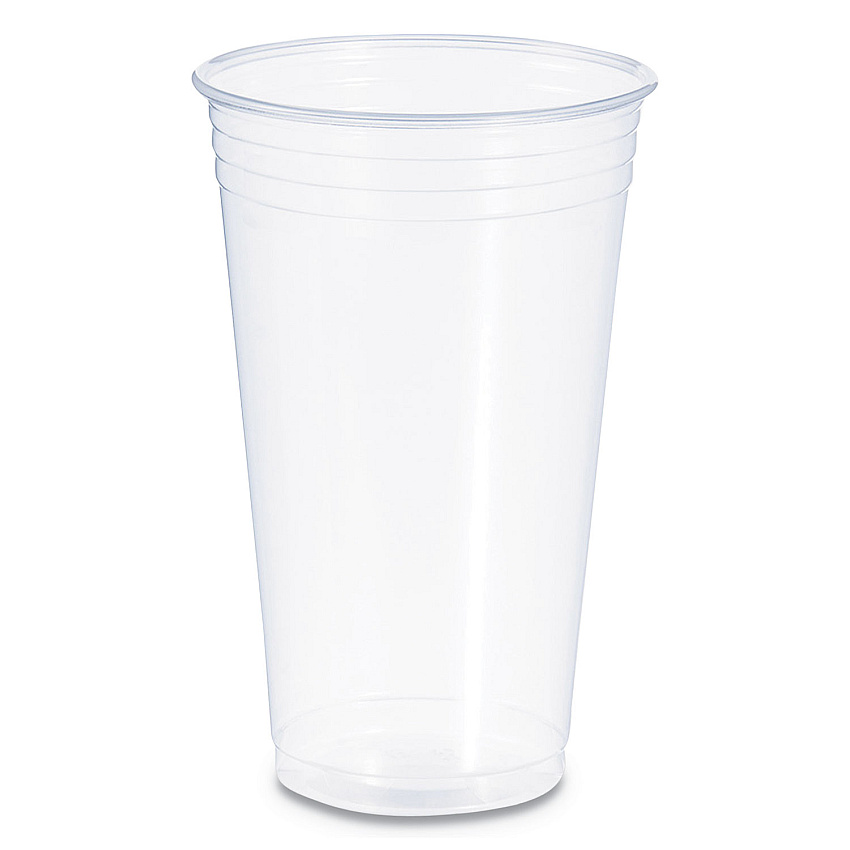 Conex Clearpro Plastic Cold Cups, 24 Oz, 50/bag, 12 Bags/carton