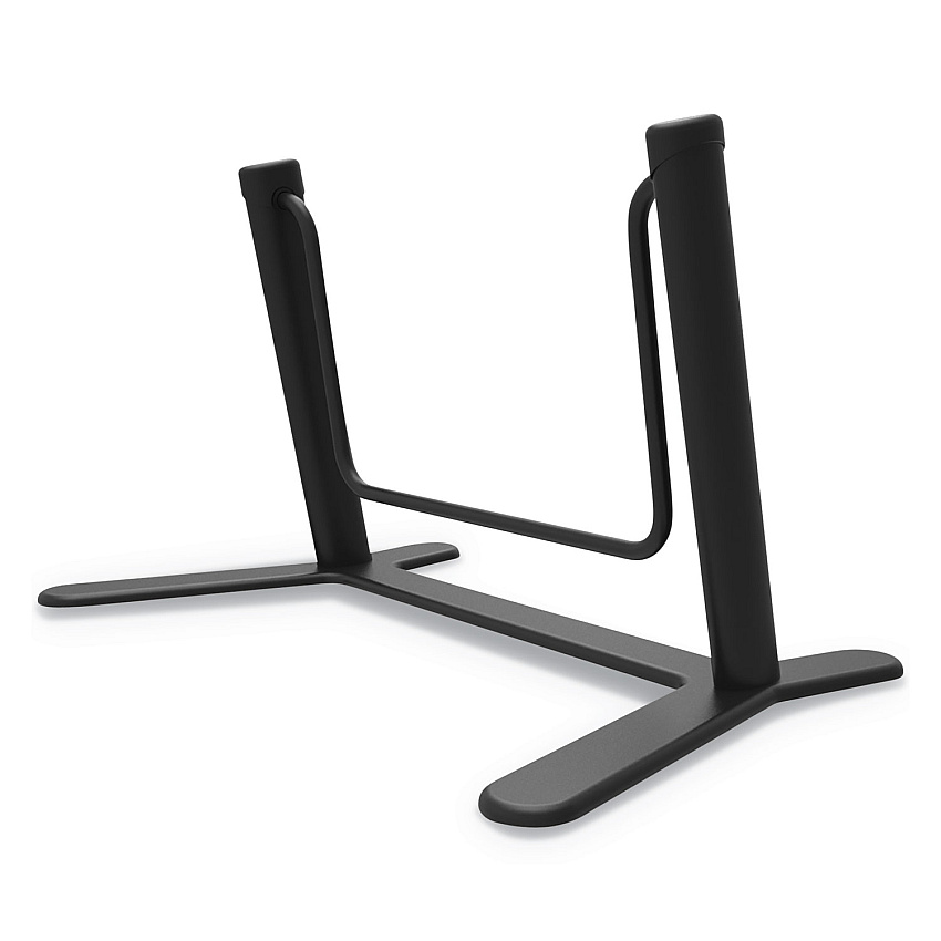 Safco Dynamic Footrest, 29w x 17.75d x 16.5h, Black (2134BL)