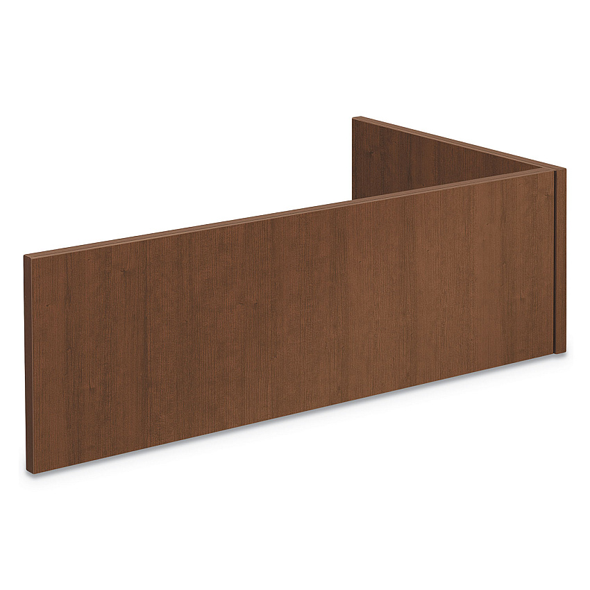 HON Foundation Reception Station - For Returns, 42.25w x 24d x 13h, Shaker Cherry (LMRECPRETF)
