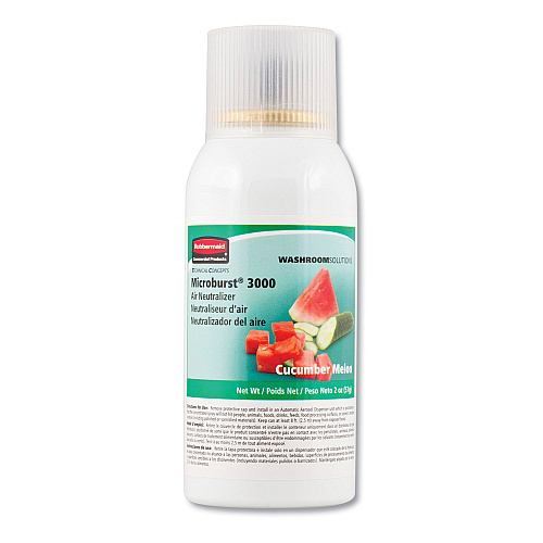 Rubbermaid 750363 Microburst 3000 Aerosol Air Freshener Refill