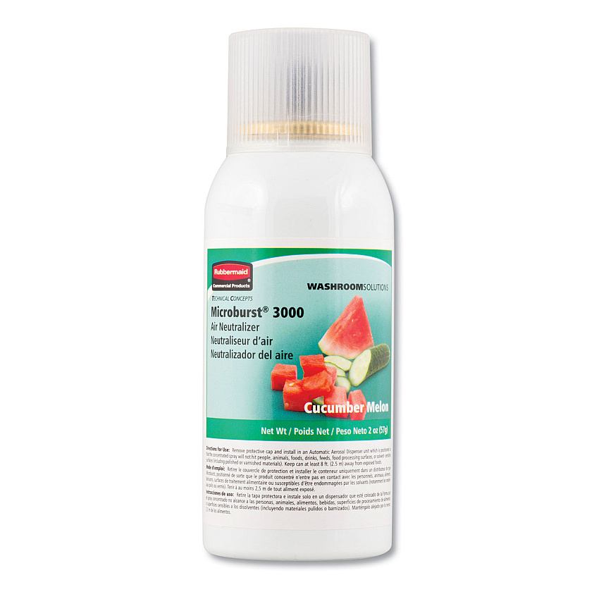 Rubbermaid 750363 Microburst 3000 Aerosol Air Freshener Refill