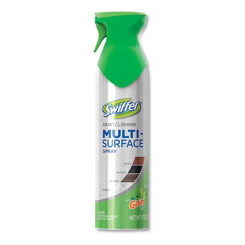 Swiffer Dust and Shine Multi-Surface Spray, Gain Original Scent, 9.7 oz, Aerosol (83619EA)
