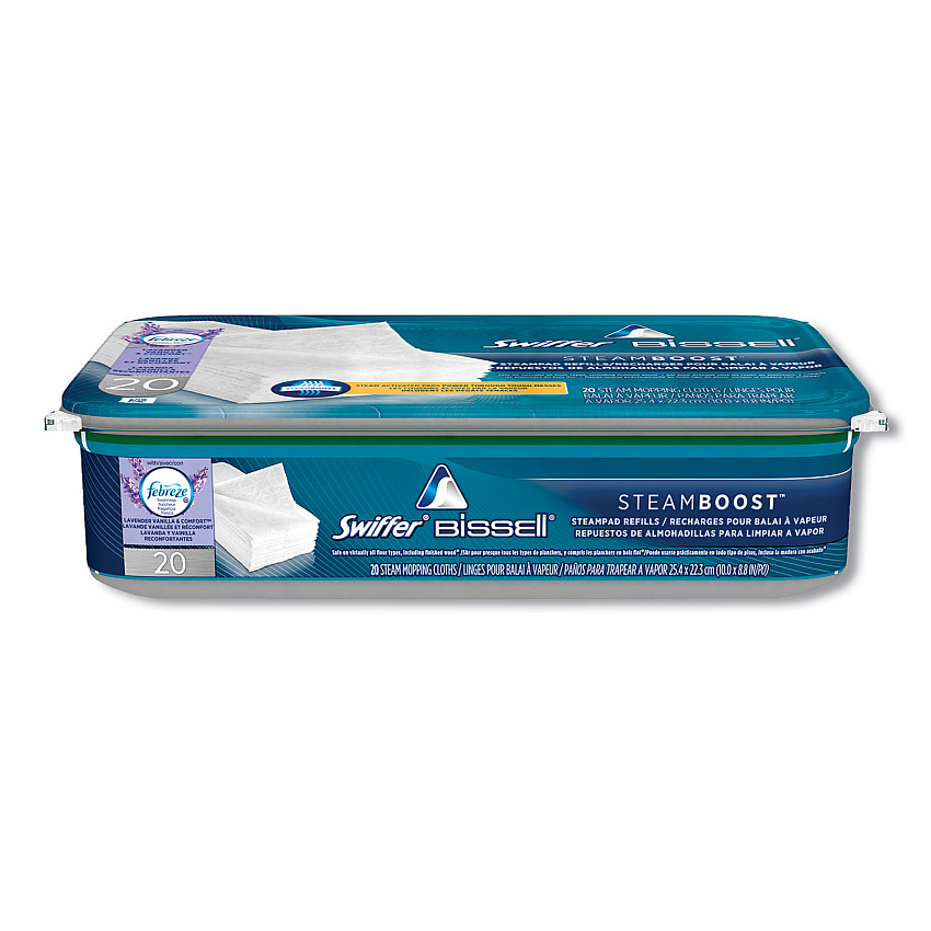Swiffer 85824 Bissell SteamBoost Pad Refills