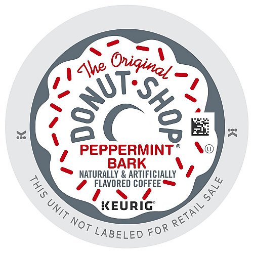 The Original Donut Shop Peppermint Bark K-Cup Pods, 24/Box (7428)