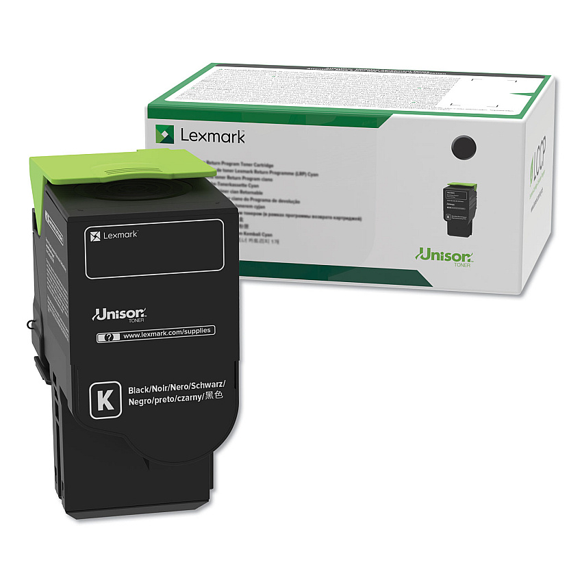 Lexmark C251UK0 Return Program Ultra High-Yield Toner, 8,000 Page-Yield, Black