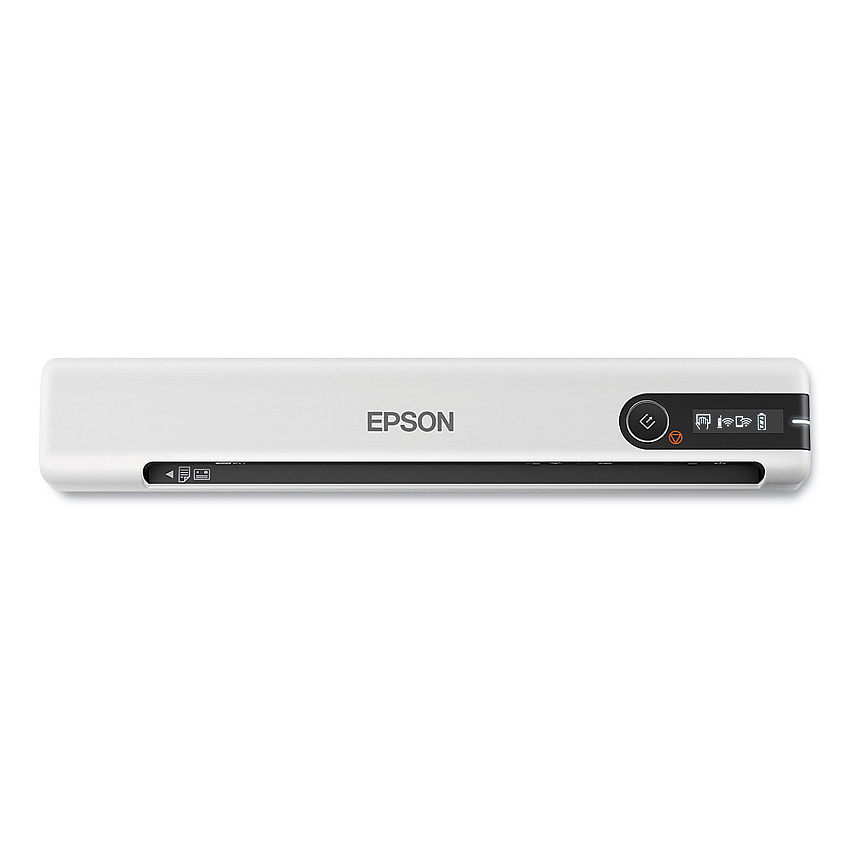 Epson DS-80W Wireless Portable Document Scanner, 600 dpi Optical Resolution, 1-Sheet Auto Document Feeder (B11B253202)