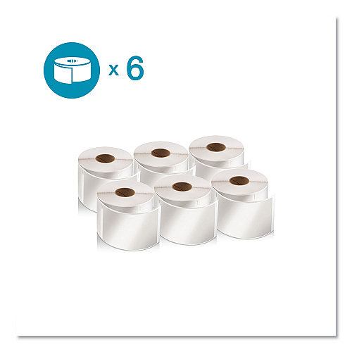 DYMO Dy Lw 2-1/8in X 4in Wht Ship 220ct 6pk ( (2050811)