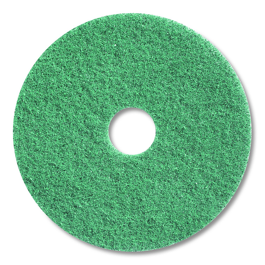 Diversey Twister Floor Pad, 17" Diameter, Green, 2/Carton (DD5867762)