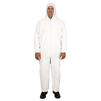 Promax Coverall Zipper Front Attached - 5xl, Case Of 25 (M1028-5X)