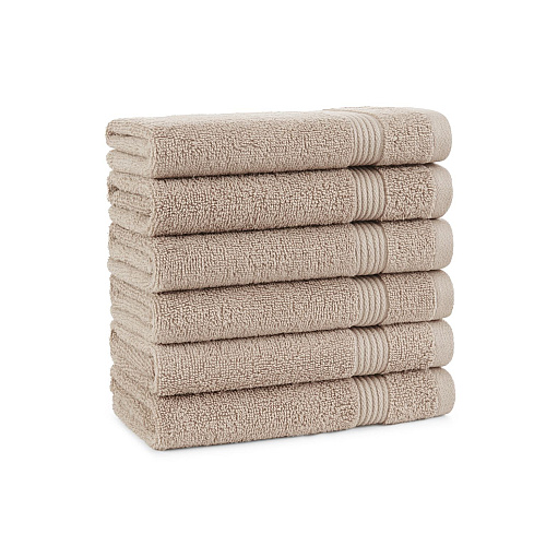 Host & Home Hand Towel 16x28 Beige - Case Of 60 (HT-HH1628-BG-CS)