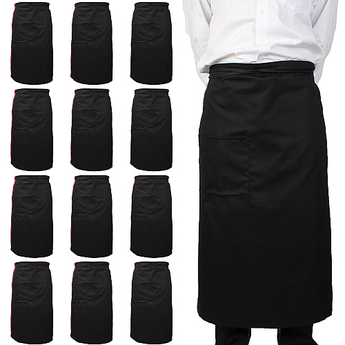 Mariposa Bistro Apron 33x30 Black, Case Of 48 (BISTROAPR-BLK-CS)