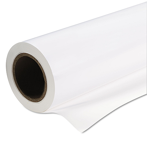 Epson Semi-Matte Photo Paper, 10.7 mil, 24" x 100 ft, Semi-Matte White (S042150)
