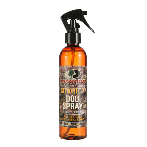 Mossy Oak Citronella Dog Spray, Cedarwood/citronella, 8oz - Case Of 12 (MO-00600-CS)