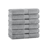 Aston & Arden Egyptian Cotton Hand Towel 16x30 Dark Grey - Pack Of 6 (P-EGYP-1630-DGY)