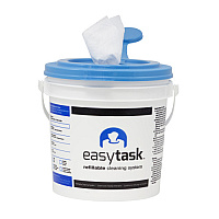 Easy Task Meltblown W/bucket, Wht, 90/roll, 6/cs, Case Of 6 Rolls (N-ETMCBW)