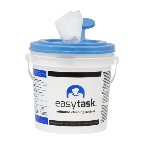 Easy Task Meltblown W/bucket, Wht, 90/roll, 6/cs, Case Of 6 Rolls (N-ETMCBW)