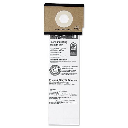 Sanitaire SD Premium Allergen Vacuum Bags for SC9100 Series, 5/Pack, 10 Packs/Carton (63262B10CT)
