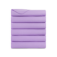 Cozy Soft Polar Fleece Throw 50x60 Purple - Case Of 24 (FLC-PLR-5060-6PK-PU)
