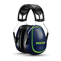 Moldex Mx-5 Earmuff, Nrr 27, Black/blue, One Size - 1 Pair/box (6120)