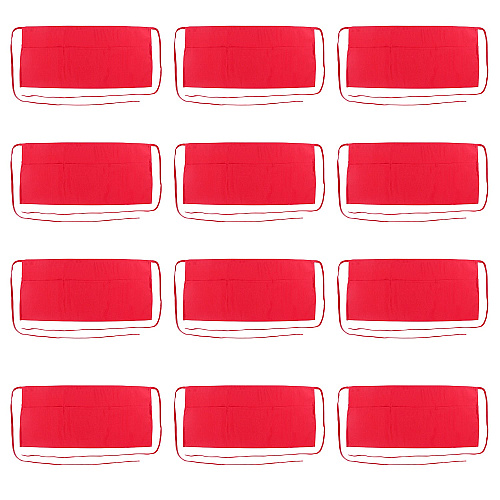 Mariposa Waist Apron 26x12 Red, Case Of 48 (WAISTAPRON-RED-CS)