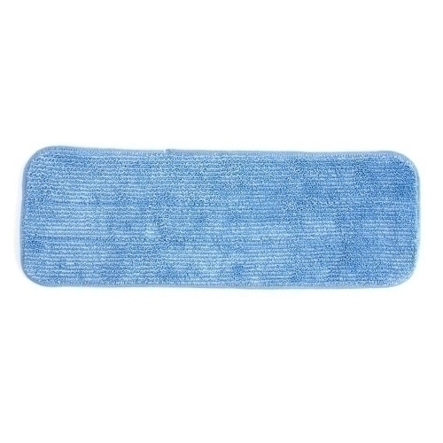 Microworks Flat Microfiber Pad, Blue, 16" - Pack Of 12 (2504-SPH-MFP-16B)