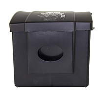Scensibles Combination Receptacle Dispenser, Black Plastic, 11.5"x9.75"x5.625", 1 Each, 6/mc (CDB)