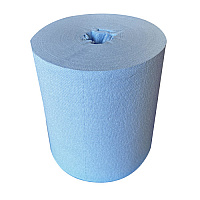 Absorbal Wipers, Drc, Blue/white, 9"x14", Heavy Duty, Roll, 220/rl - Case Of 8 Rolls (53409BP-8-CS)