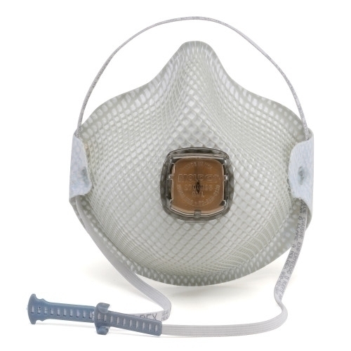 Moldex N95 Particulate Disposable Respirator With Valve, Gray, Medium/large - Box Of 10 (2700N95)