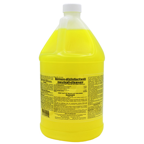 Lemon Disinfectant, Gallon, 4/cs, Case Of 4 (91101)