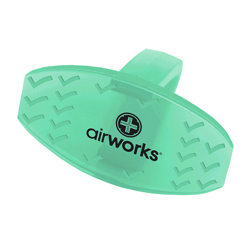 Airworks Bowl Clip Air Freshener - Cucumber Melon Deodorizer For Toilets And Urinals - Long-lasting Restroom Odor Control - Box Of 12 (AWBC237-BX)
