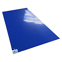 Blue 24x45 Tacky Mat - Case Of 120 Sheets (TT-2445-34B)